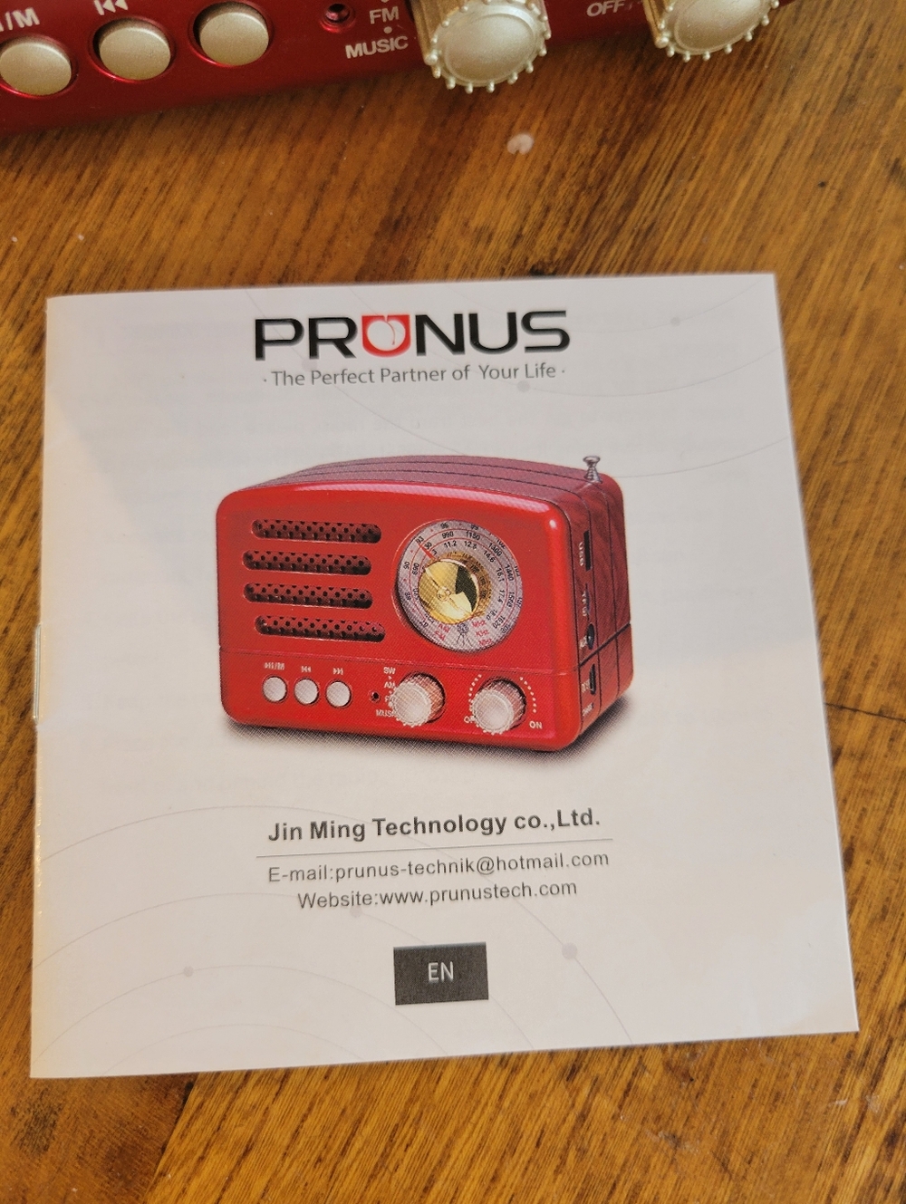 Prunus J_160 FM-AM 3 BAND PORTABLE RADIO - Picture 6 of 7